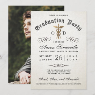 Optometry School Graduation Invitations