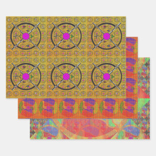 Optoskept wrapping paper set