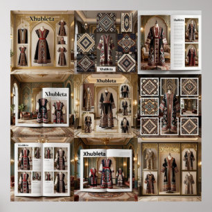 Opulence Art déco Motifs géométriques IX HER_XHU_0
