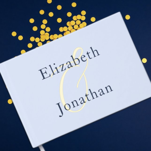 Opulent Blue Wedding Guest Book (Creator Uploaded)