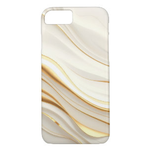"Opulent Gold and Cream Marble Swirls" Case-Mate iPhone Case
