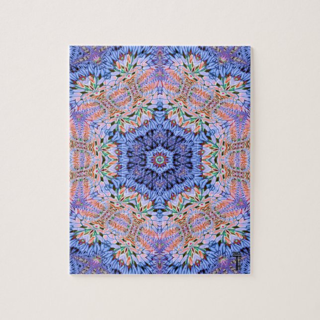 Opulent Hexagram V 4  Puzzle (Vertical)