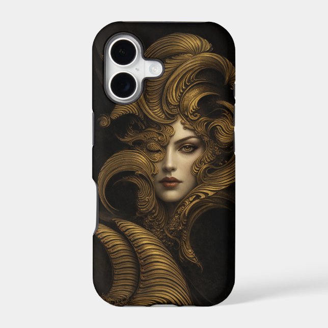 "Opulent Shadows. A Dark-Fantasy",  iPhone 14 Case (Verso)