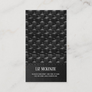Opulent Tufted Texture Business Card