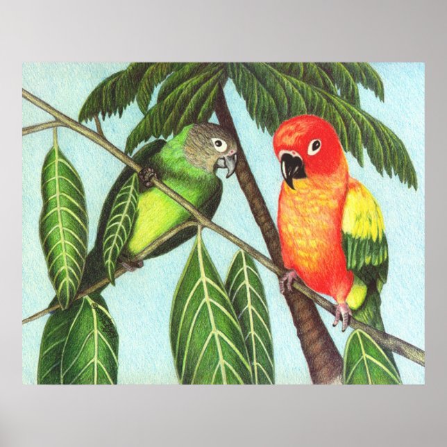 Opus and Monster Poster (Front)