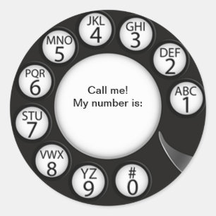 OPUS Call the Man! Classic Round Sticker