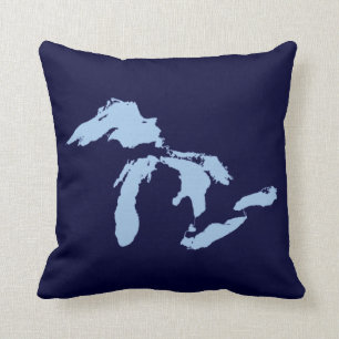 OPUS Great Lakes Throw Pillow