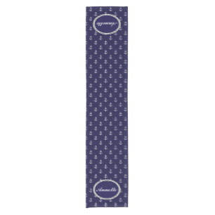 Opus Posh Anchor Nautical Custom Short Table Runner