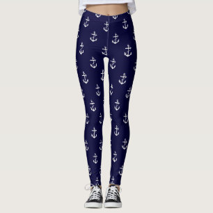 Opus Posh Anchor Nautical Leggings