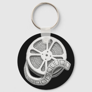 OPUS Silver Film Reel Keychain