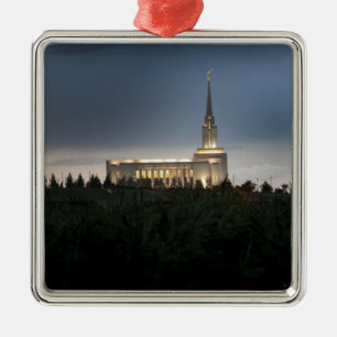 oquirrh mountain lds utah temple metal ornament