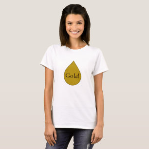 Or allaitant le T-shirt des femmes de récompense