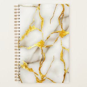 Or blanc japonais Kintsugi