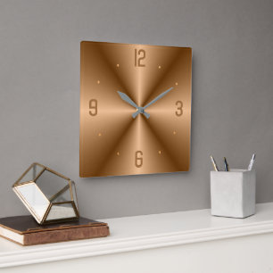 Or classique avec grand nombre> Horloges minimalis