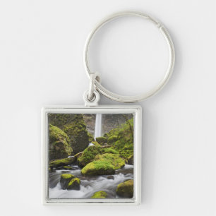 OR, Columbia River Gorge, Elowah Falls and Keychain