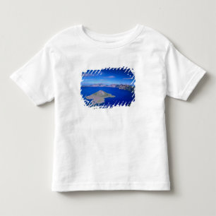 OR, Crater Lake NP, Wizard Island and Crater Toddler T-shirt