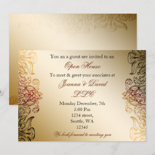 or élégant Corporate party Invitation