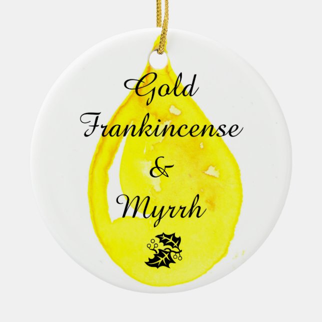 Or, encens et myrrhe. Ornement (Devant)