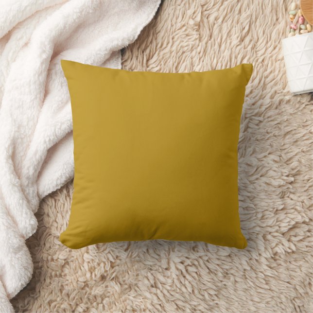 Or foncé (chartreuse) & coussin gris pour canapé g (Couverture)