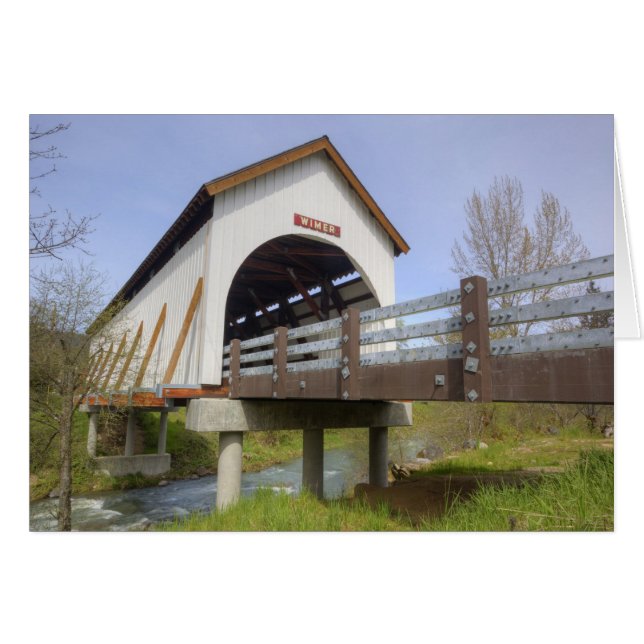 OR, Jackson County, McKee Covered Bridge (Front Horizontal)