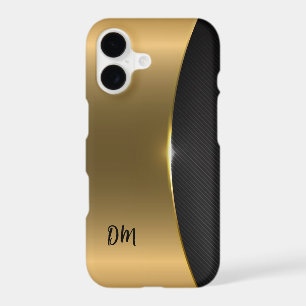 Or Monogram Noir Deux Tons