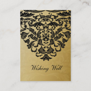 or noir souhaitant les cartes bonnes
