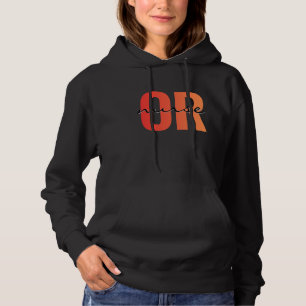OR Nurse Bold Typography Hoodie