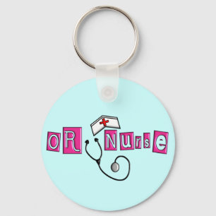 OR Nurse Gifts Keychain