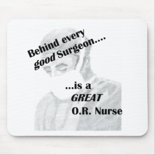 OR Nurse Mouse Pad