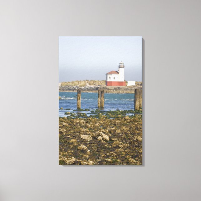 OR, Oregon Coast, Bandon, Coquille River 2 Canvas Print (Front)