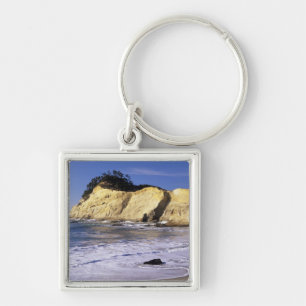 OR, Oregon Coast, Cape Kiwanda SP, Cape 2 Keychain