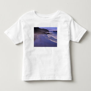 OR, Oregon Coast, Ecola SP, Indian Beach with Toddler T-shirt