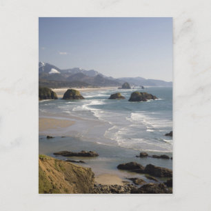 OR, Oregon Coast, Ecola State Park, view of Postcard