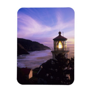 OR, Oregon Coast, Heceta Head Lighthouse, on Magnet
