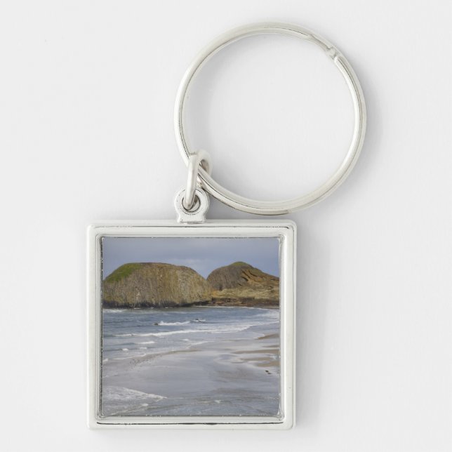 OR, Oregon Coast, Seal Rock State Park, Keychain (Front)