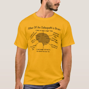 Or Osteopathic drôle de T-shirts de médecin