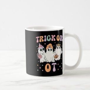 Or Ot Occupational Therapy Therapist Halloween Gho Coffee Mug