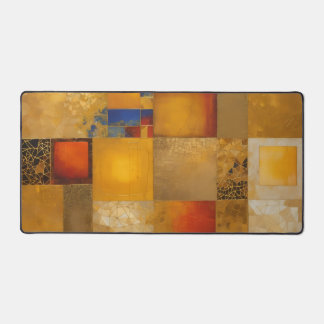 Or, rouge, Carrés bleus