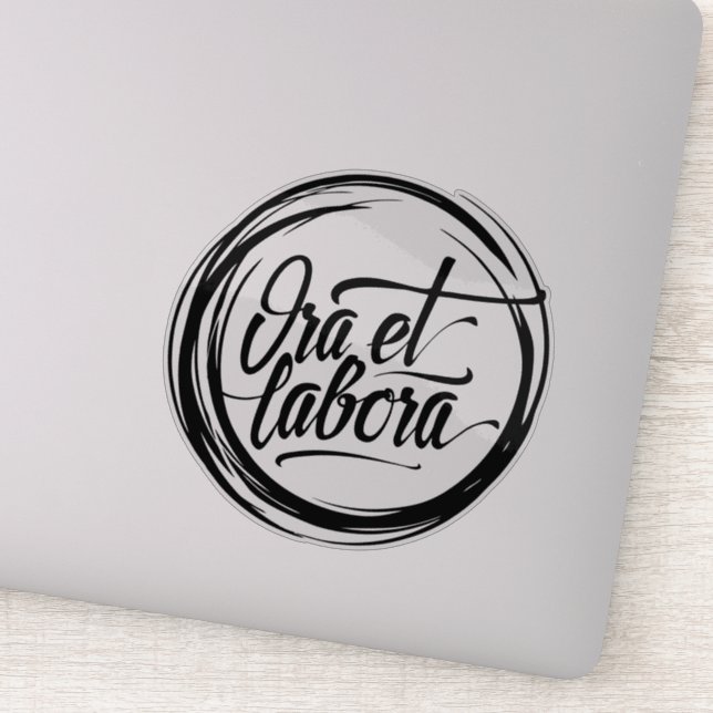 Ora et labora (Detail)