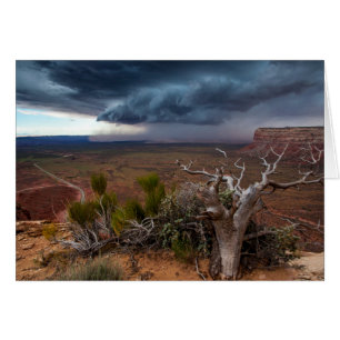 Orage de Moki Dugway - Utah du sud