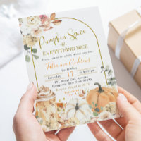 Orage Fall Boho Pumpkin Pumpkin Spice Baby Shower