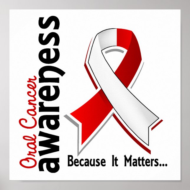 Oral Cancer Awareness 5 Poster (Front)