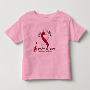 ORAL CANCER I Support My Aunt Toddler T-shirt