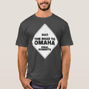 Oral Roberts Road To Omaha College Baseball CWS 20 T-Shirt