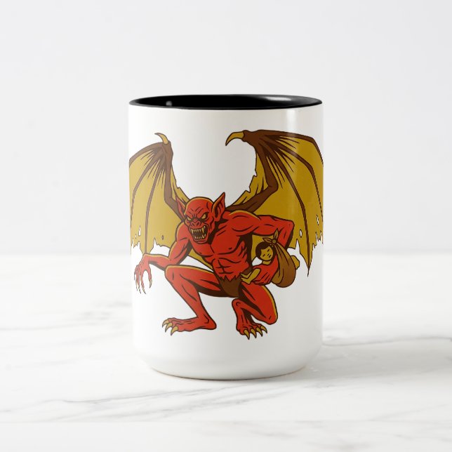 Orang Bati Two-Tone Coffee Mug (Center)