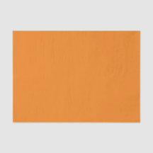 Orange  -10" X 15" Tissue Paper