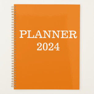 Orange 2024 Planner