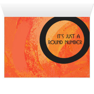 Orange 30 Decade Birthdday