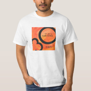 Orange 30 Decade Birthdday T-Shirt