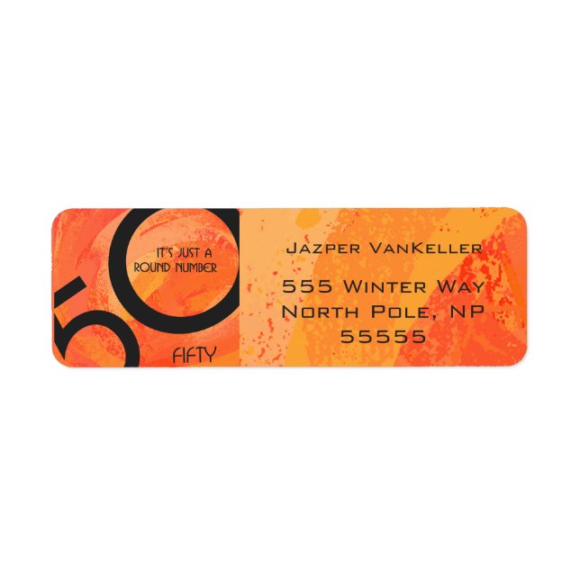 Orange 50 Anniversaire de la Décennie (Devant)